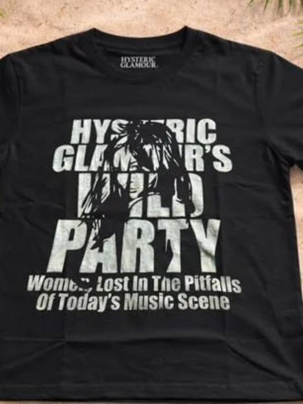 Hysteric Glamour Lost In The Pitfalls Graphic T-Shirt Black